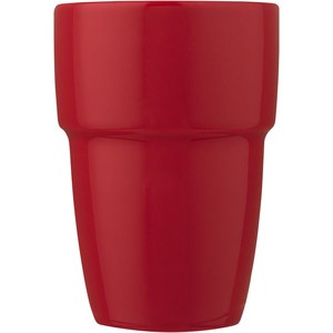 PF Concept 100686 - Conjunto de oferta de 4 peças de chávenas empilháveis de 280 ml "Staki" Red