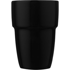 PF Concept 100686 - Conjunto de oferta de 4 peças de chávenas empilháveis de 280 ml "Staki" Solid Black