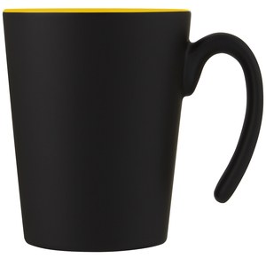 PF Concept 100687 - Chávena de cerâmica de 360 ml com cabo "Oli" Yellow