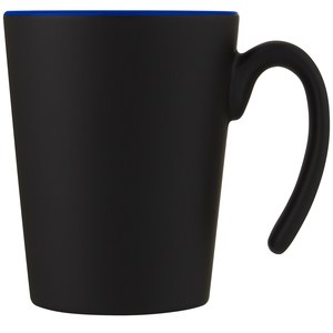 PF Concept 100687 - Chávena de cerâmica de 360 ml com cabo "Oli" Piscina Azul