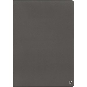 Karst® 107792 - Embalagem dupla de diário em papel de pedra A5 "Karst®" Slate Grey