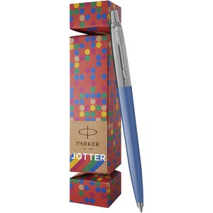 Parker 107800 - Conjunto de oferta com caneta "Jotter Cracker" Process Blue