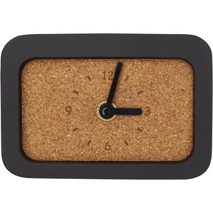 PF Concept 124307 - Relógio de mesa de calcário de carregamento sem fios "Momento" Solid Black