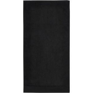 Seasons 117005 - Toalha de algodão de 550 g/m² (50 x 100 cm) "Nora" Solid Black