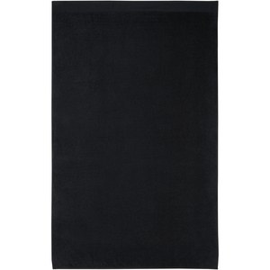 Seasons 117007 - Toalha de algodão de 550 g/m² (100 x 180 cm) "Riley” Solid Black