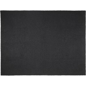 Seasons 113336 - Manta de malha de poliéster GRS de 150 x 120 cm "Suzy" Solid Black