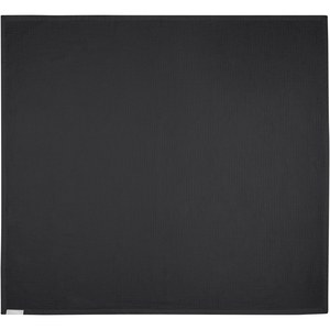 Seasons 113337 - Manta de algodão waffle 150 x 140 cm "Abele" Solid Black