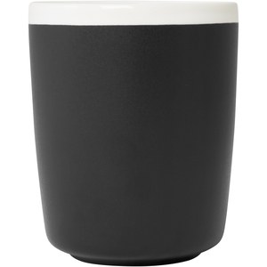 PF Concept 100773 - Caneca de cerâmica de 310 ml "Lilio" Solid Black