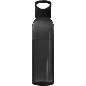 PF Concept 100777 - Garrafa de água de plástico reciclado de 650 ml "Sky" Solid Black