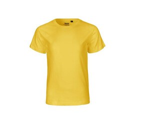 Neutral O30001 - Camiseta infantil básica eco-friendly Yellow
