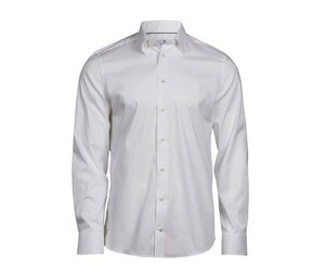 TEE JAYS TJ4024 - Fitted and stretch men's dress shirt Branco