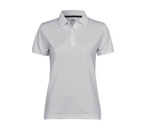 TEE JAYS TJ7001 - Women's recycled polyester polo shirt Branco