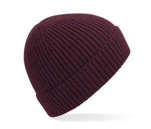 BEECHFIELD BF380 - Ribbed knitted hat Borgonha