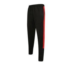 Finden & Hales LV881 - Pantalon de sport slim Preto / Vermelho