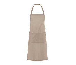 KARLOWSKY KYLS7 - Polycotton bib apron with pocket Areia