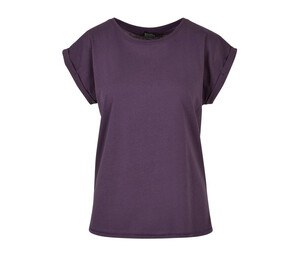 Build Your Brand BY021 - Camisola de Senhora com Extensão no Ombro  Purple Night