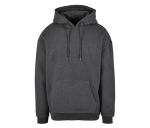 BUILD YOUR BRAND BYB006 - BASIC OVERSIZE HOODY Carvão vegetal