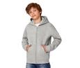 B&C BC504 - Sweat capuche zippé enfant