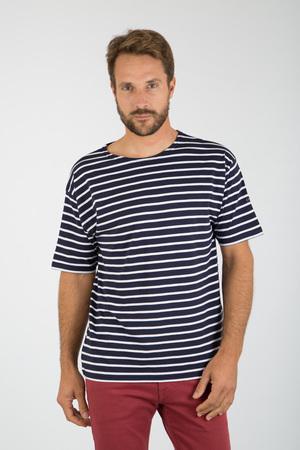 Russell RU100M - Camiseta de manga longa orgânica masculina