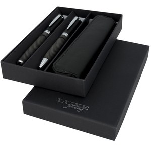 Luxe 107110 - Conjunto de oferta com duas canetas com bolsa "Carbon"