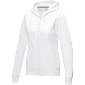 Elevate NXT 37511 - Hoodie para mulher com fecho em material orgânico GOTS "Ruby"