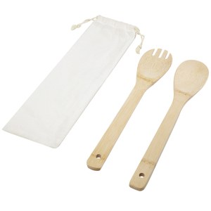 PF Concept 113269 - Colher e garfo para salada em bambu "Endiv"