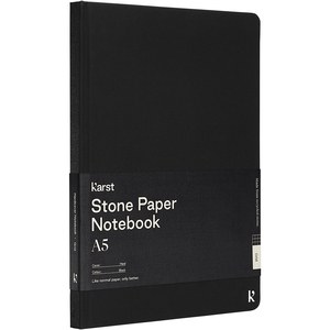 Karst® 107798 - Caderno de capa dura em papel de pedra A5 - quadriculado "Karst®"